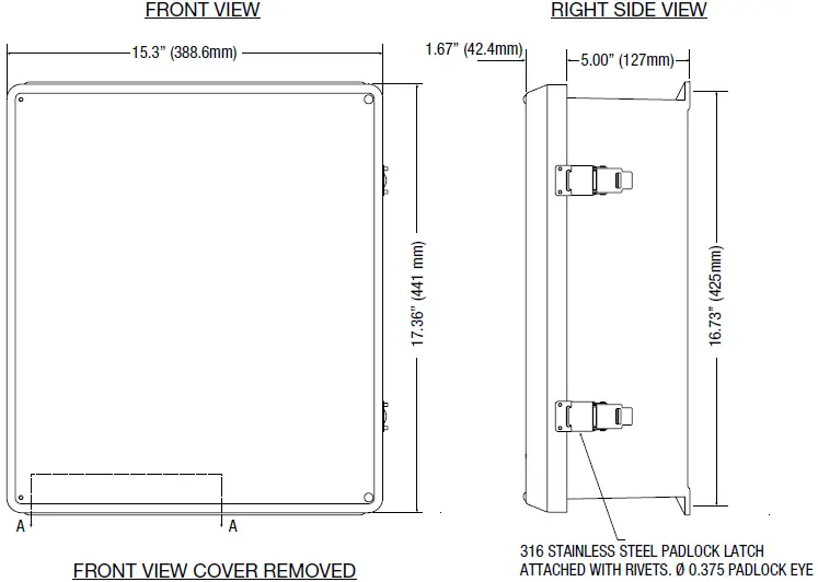 Altronix NetWaySP2P Series 3-Port Ethernet Over Fiber PoE+ Hardened Switches 17