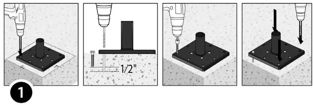 TITAN 4x4 4x6 Wood Post Anchor - fig 7