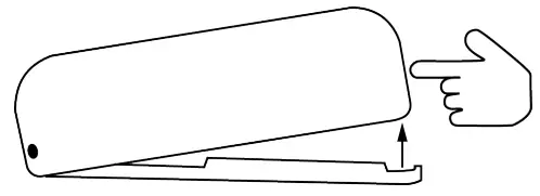 POPP POPE701202 Mold detector - housing cover upwards