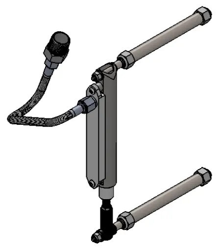 MAYFAIR-137-8681-Outboard-Hydraulic-Steering-Ram-fig-1