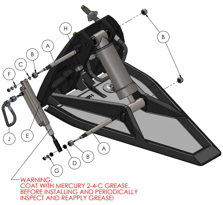 MAYFAIR-137-8681-Outboard-Hydraulic-Steering-Ram-fig-2