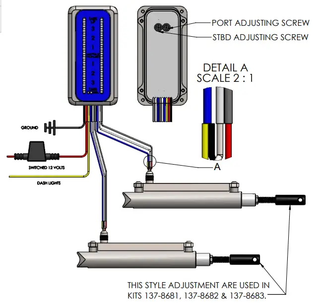MAYFAIR-137-8681-Outboard-Hydraulic-Steering-Ram-fig-3