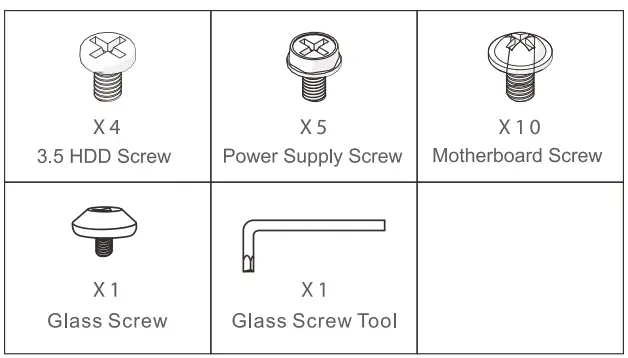 Accessory Packet Contents