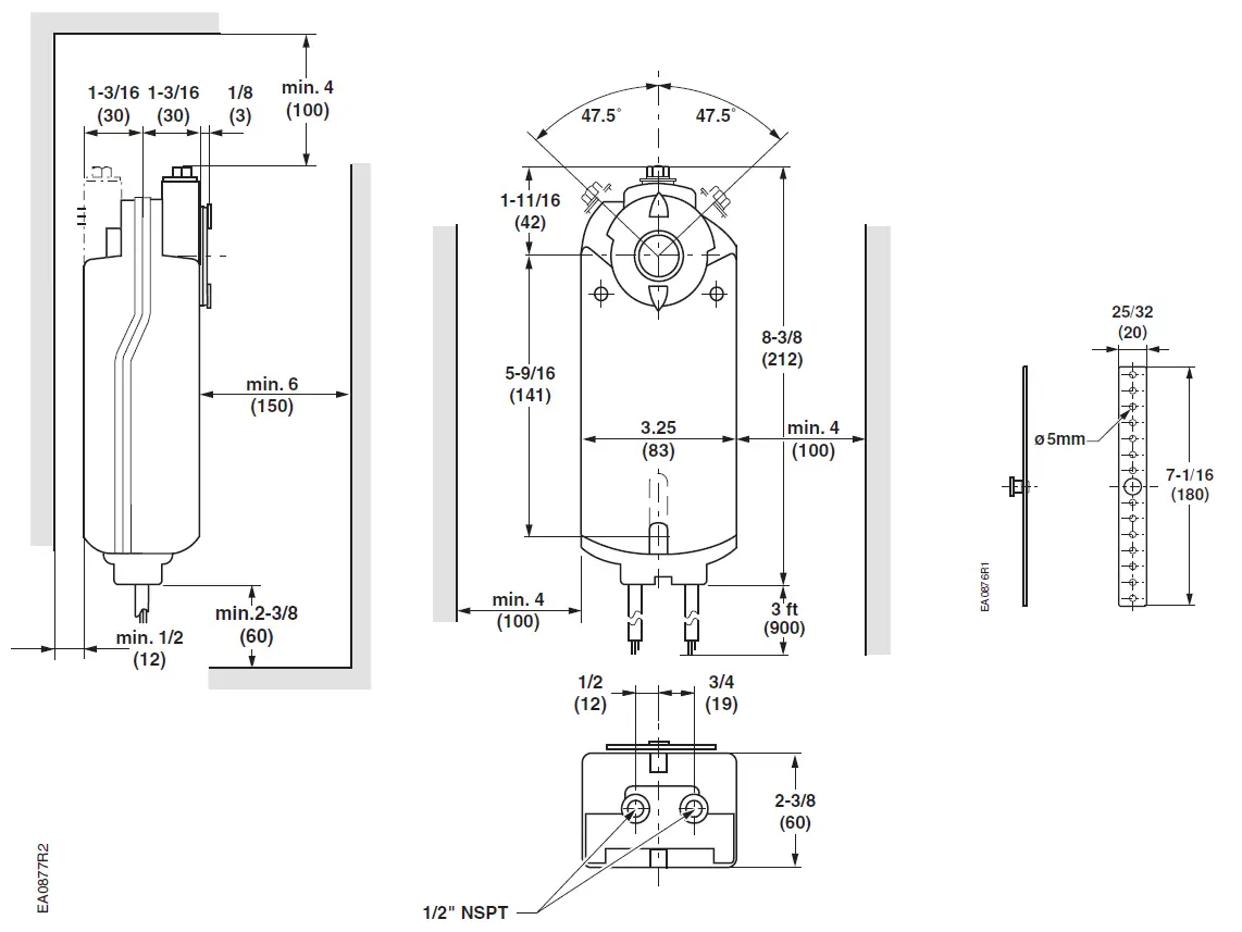 SIEMENS-OpenAir-GMA-Series-Rotary-Spring-Return-Actuator-fig-17