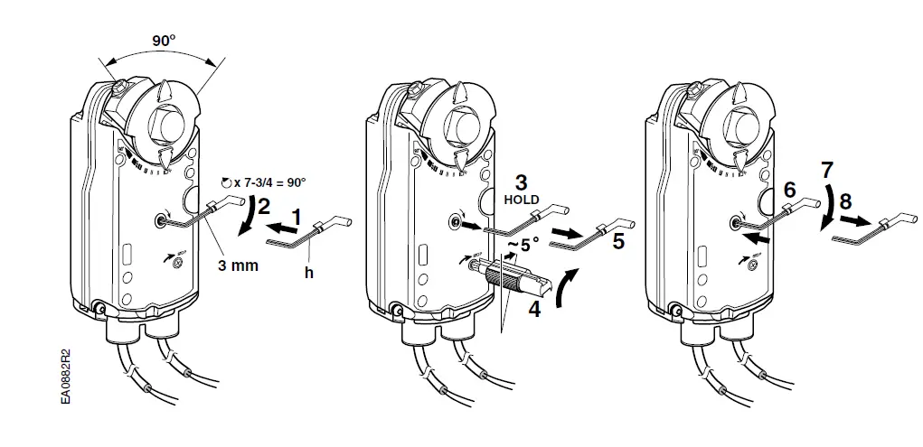 SIEMENS-OpenAir-GMA-Series-Rotary-Spring-Return-Actuator-fig-5