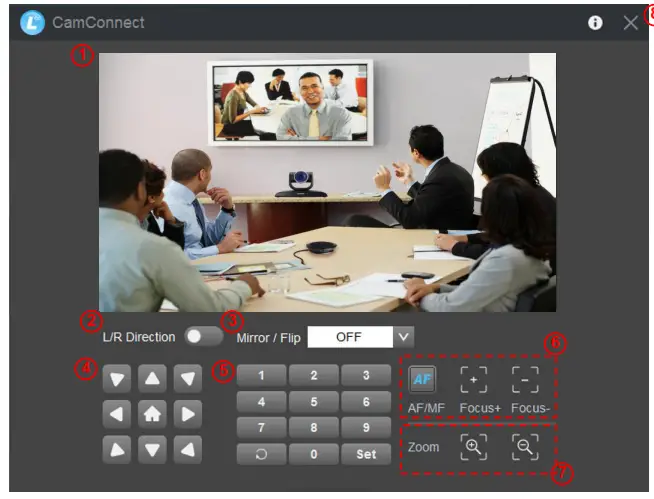Lumens CamConnect PTZ Camera - 7