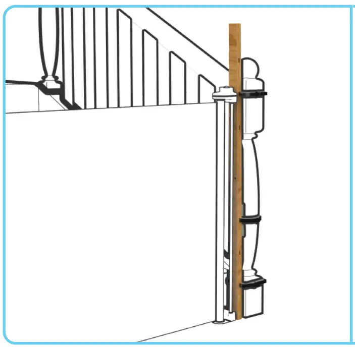 Perma Child Safety 3101 Banister Adapter Kit - fig