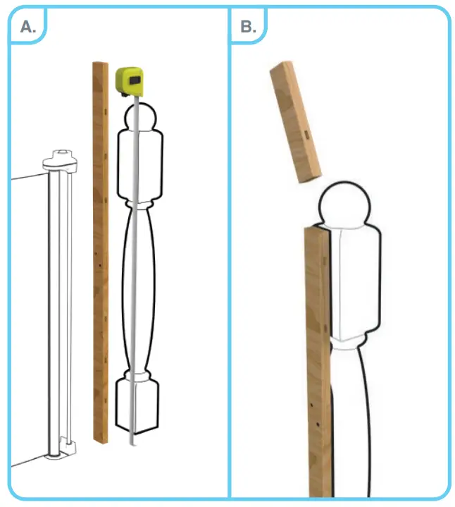 Perma Child Safety 3101 Banister Adapter Kit - fig2