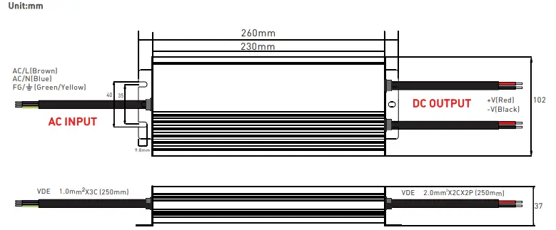 Rose-Lighting-12V400W-LED-Waterproof-Power-Supply-FIG-4