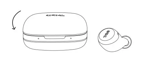 Tribit True Wireless Earbuds BTH90 - Mono mode