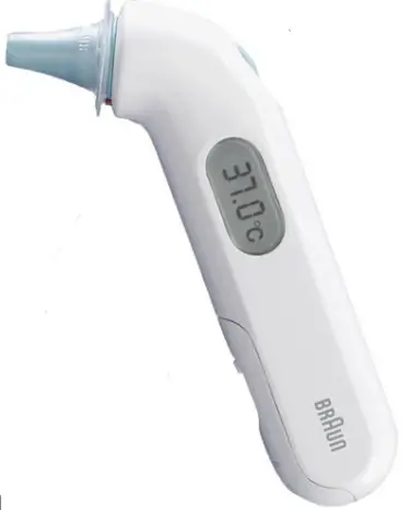BRAUN IRT 3030 ThermoScan 3 Infrared Ear Thermometer-