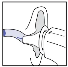 BRAUN IRT 3030 ThermoScan 3 Infrared Ear Thermometer-Fit the probe