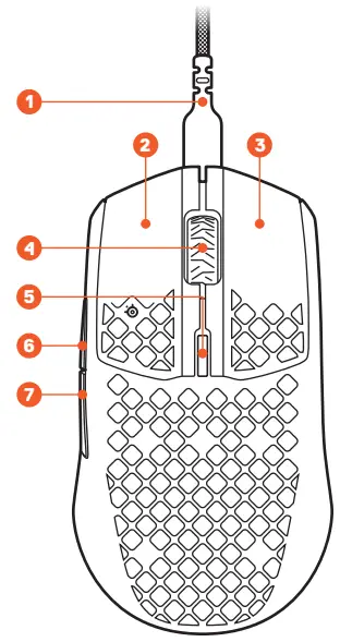 steelseries AEROX 3 Ultra Lightweight Wireless Gaming Mouse - PRODUCT OVERVIEW