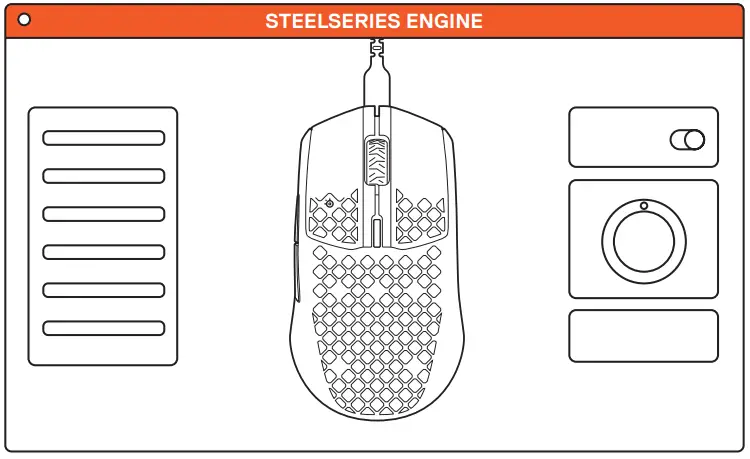 steelseries AEROX 3 Ultra Lightweight Wireless Gaming Mouse - STEELSERIES ENGINE