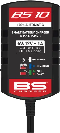 BS BATTERY BS 10 SMART BATTERY CHARGER