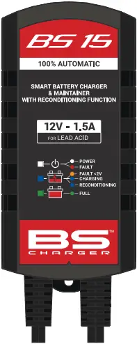 BS BATTERY BS 15 SMART BATTERY CHARGER