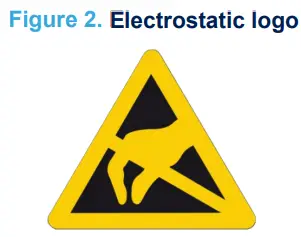 ST X NUCLEO 53L8A1 Expansion Board - Electrostatic logo