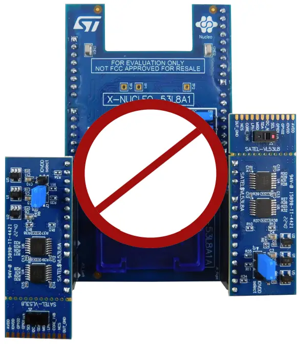 ST X NUCLEO 53L8A1 Expansion Board - Figure 7