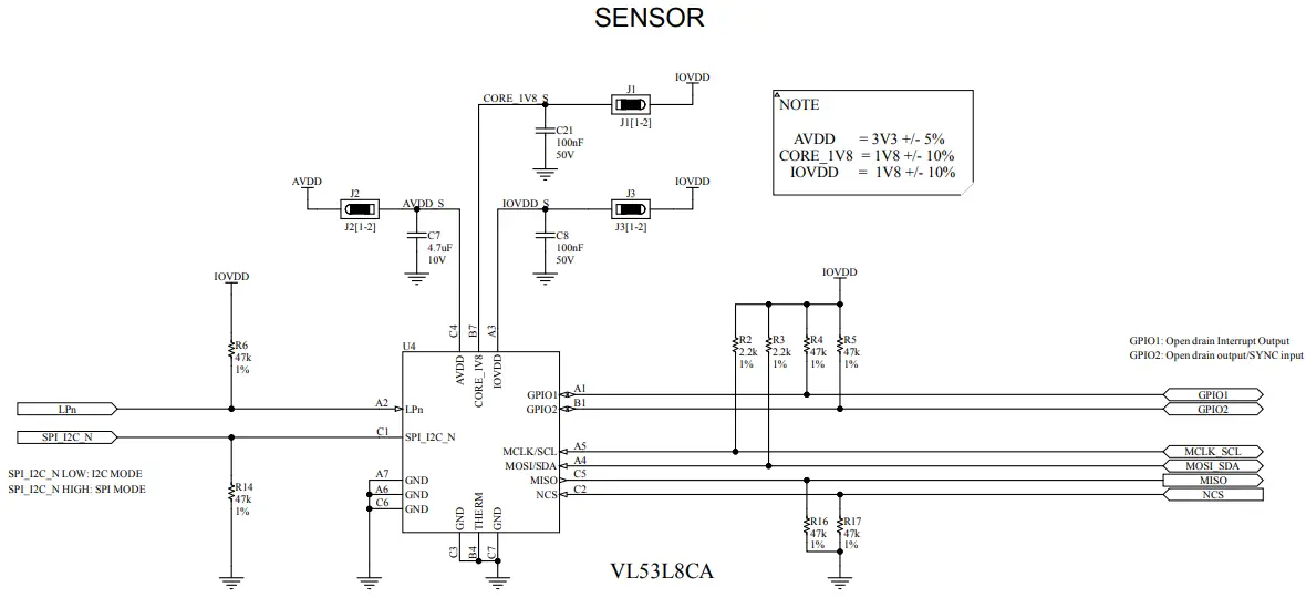ST X NUCLEO 53L8A1 Expansion Board - SENSOR