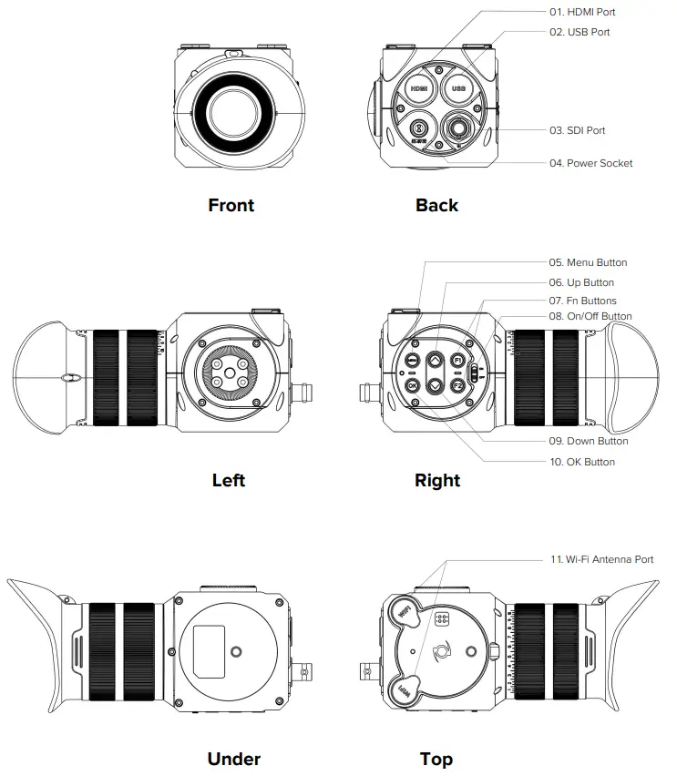 Z-CAM Z CAM EVF - Electronic Viewfinder -- Electronic