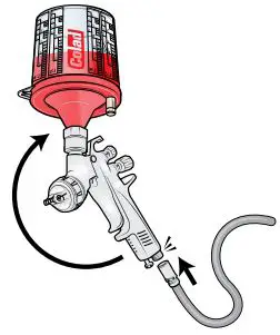 Colad Snap Lid System 700 ml User Guide - Rotate gun