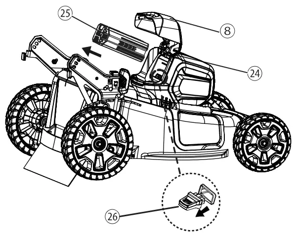 REMOVE THE BATTERY PACK