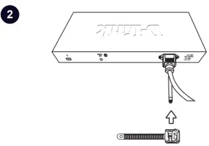 Attaching Power cord