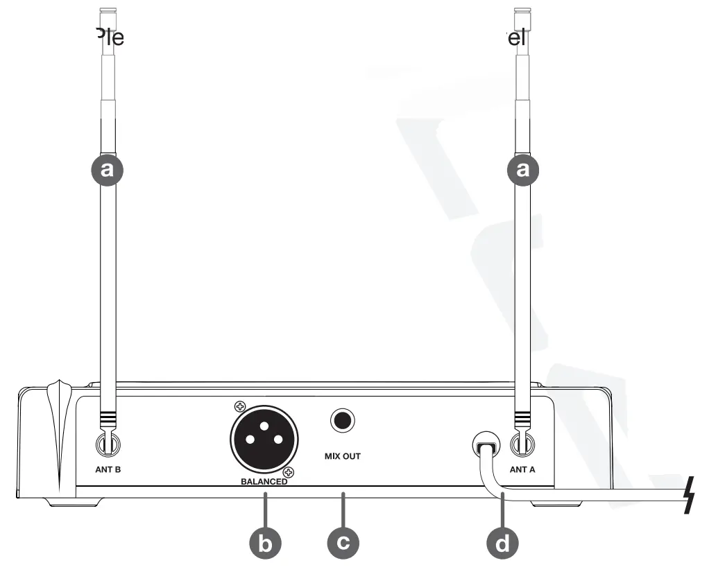 ROCKVILLE RWM132V Wireless VHF Microphone System - overview1
