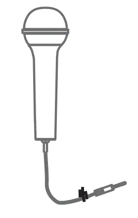 eKids 553 series Bluetooth MP3 Karaoke with 2 Microphones - USING THE MICROPHONES