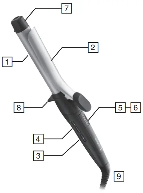 REMINGTON CI6325 Pro Soft Curl Tong - 1