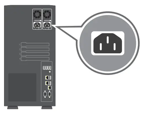 DELL T340 EMC PowerEdge -- pawer
