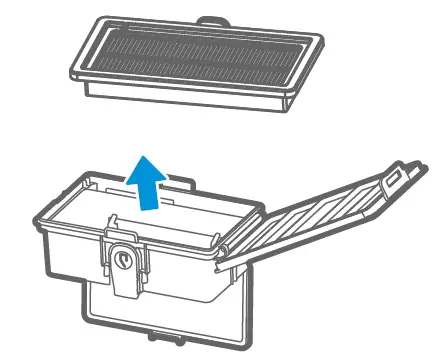 SAMSUNG R05R5050WK Series Powerbot Essential with 2-In-1 Vacuum Cleaning & Mopping cleaning of dust bin 3