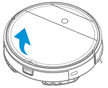 SAMSUNG R05R5050WK Series Powerbot Essential with 2-In-1 Vacuum Cleaning & Mopping cleaning of dust bin