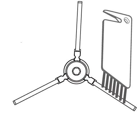 SAMSUNG R05R5050WK Series Powerbot Essential with 2-In-1 Vacuum Cleaning & Mopping maintenance