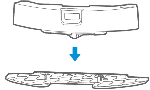 SAMSUNG R05R5050WK Series Powerbot Essential with 2-In-1 Vacuum Cleaning & Mopping operation 8