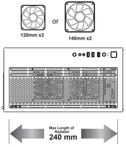 AZZA ECLIPSE 440 Mid Tower Gaming Case - Installation10