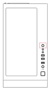 AZZA ECLIPSE 440 Mid Tower Gaming Case - Switching