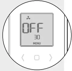 Allia Smart Thermostat ASAT402ZB-HEATING MODE