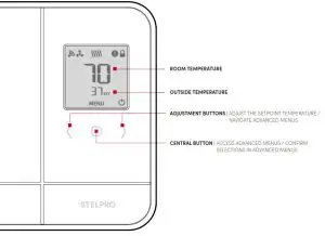 Allia Smart Thermostat ASAT402ZB-INTERFACE