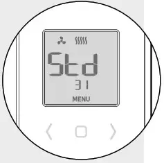 Allia Smart Thermostat ASAT402ZB-LOBBY MODE