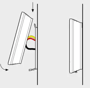Allia Smart Thermostat ASAT402ZB-MOUNTING PLATE 2