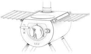 USSC WOOD HEATER Stove