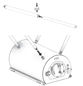 USSC WOOD HEATER Stove -ASSEMBLY