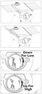 USSC WOOD HEATER Stove -ground