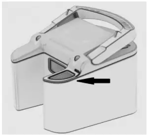 DAEWOO FLR00054 Hurricane Cat 3 Carpet Washer 1000W Upright Carpet Cleaner - appliance switches 2