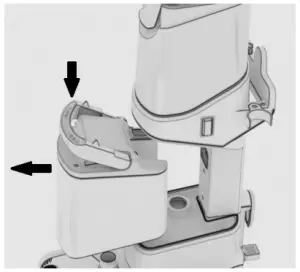 DAEWOO FLR00054 Hurricane Cat 3 Carpet Washer 1000W Upright Carpet Cleaner - appliance switches