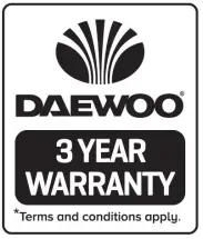 DAEWOO FLR00054 Hurricane Cat 3 Carpet Washer 1000W Upright Carpet Cleaner - warranty