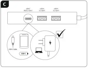hama USB Multiport Hub - FIG3