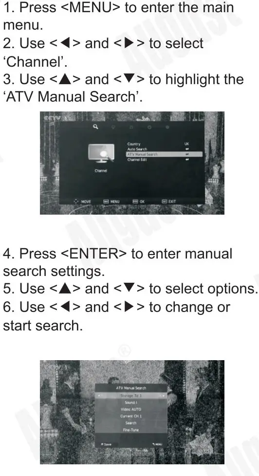 August DA100D 10.1 Inch HD Digital Analogue TV and Multimedia Player User Manual - ATV Manual Search