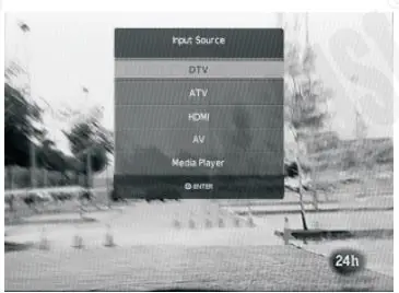 August DA100D 10.1 Inch HD Digital Analogue TV and Multimedia Player User Manual - Digital TV